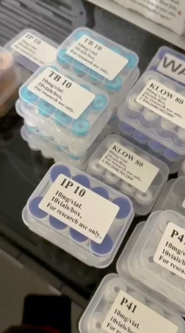 Customer Delivery — KLOW & Ipamorelin Kits